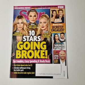 Star Magazine March 13 2023 10 Stars Going Broke Brad Pitt FOX